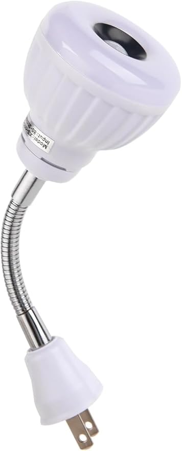 Plug in Motion Sensor Light, Dusk to Dawn Night Light AC Outlet Plug-in Wall Stair Lamp Indoor Smart Motion Activated LED Sensor Light (5, Watts)