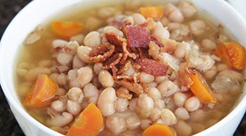 Camellia Brand Dried Navy (Pea) Beans ??Premium White Beans for Southern-Style Baked Beans, Soups, Stews, and Healthy Vegetarian Meals ??Non-GMO, Gluten-Free, 1 Pound (Pack of 6)