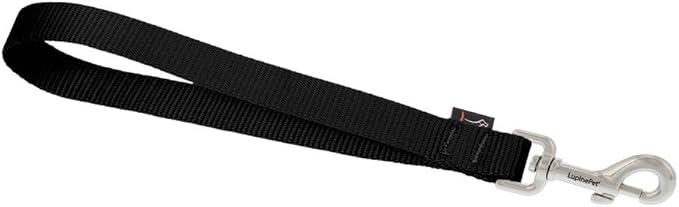 Training Tab by Lupine in 3/4" Wide Black for Medium and Larger Dogs