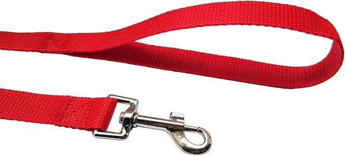 Nylon Training Dog Leash for Small Medium Large Dogs, 15ft 20ft 30ft 50ft 100ft Long Leash Dog/Puppy Lead for Obedience Recall Training, Camping