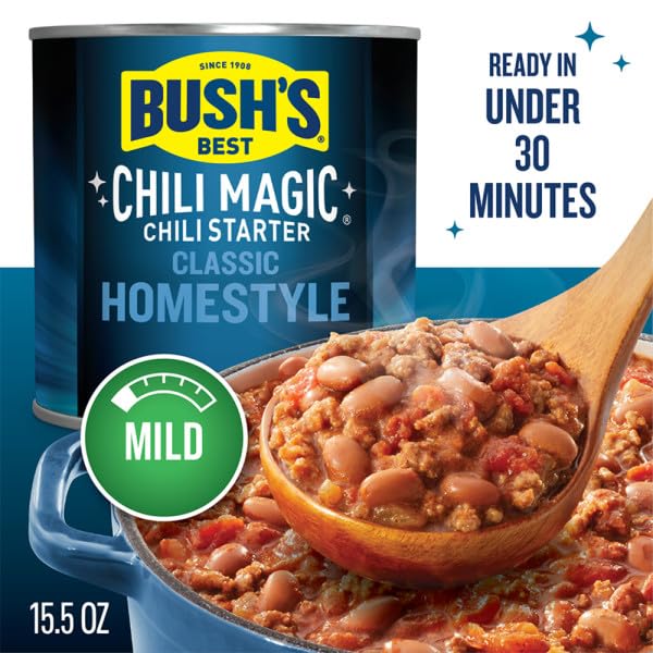 Best Chili Magic, Chili Starter Blends, (Classic Homestyle, & Campfire Style) 15.5OZ (3ea) (Variety Pack)