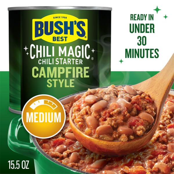 Best Chili Magic, Chili Starter Blends, (Classic Homestyle, & Campfire Style) 15.5OZ (3ea) (Variety Pack)