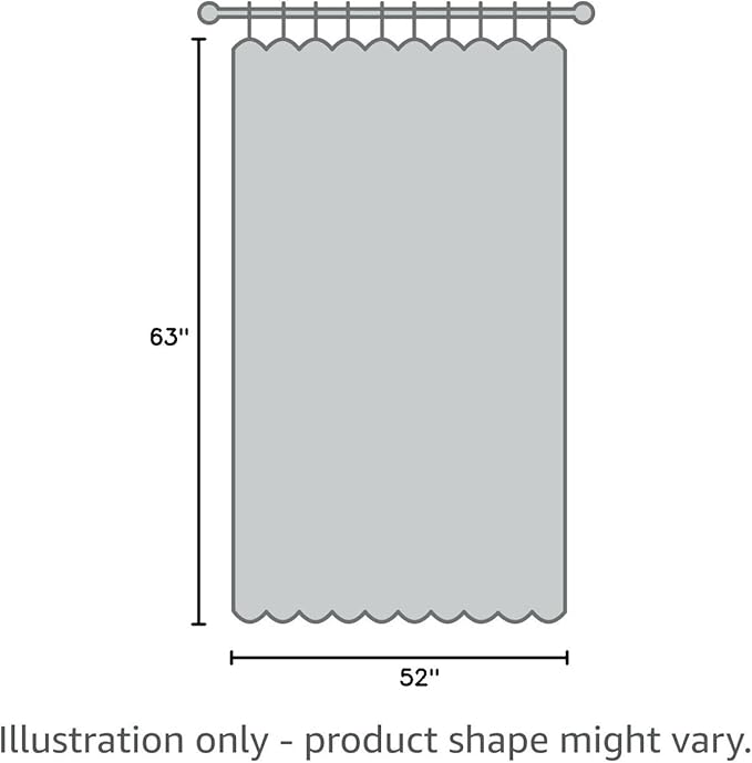 NICETOWN Semi Sheer Linen Curtains for Bedroom 63 inch Long, Rod Pocket & Back Tab Privacy Window Drapes Light Filtering for Bedroom/Nursery, Burlap, 52" W x 63" L, 2 Panels