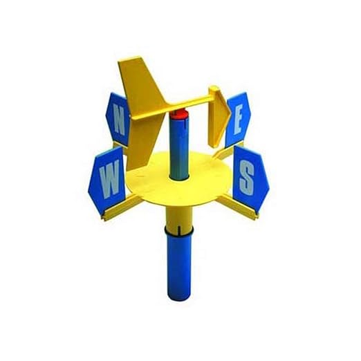 hand2mind Plastic Weather Vane, Wind Instruments, Science Supplies for Classroom, Mini Wind Vane, Weather Tools for Classroom, Wind Science, Classroom Tools, Wind Indicator, Preschool Science