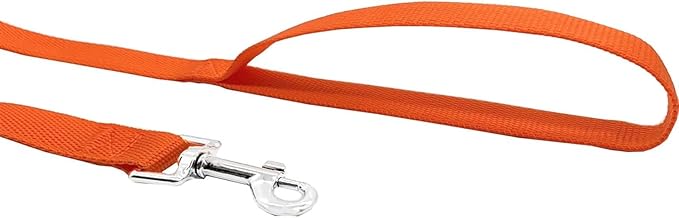 Nylon Training Dog Leash for Small Medium Large Dogs, 15ft 20ft 30ft 50ft 100ft Long Leash Dog/Puppy Lead for Obedience Recall Training, Camping