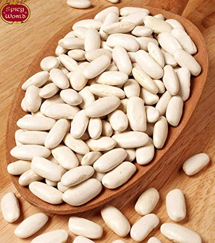 Spicy World Cannelini Beans 4 LB - From Italy - Dried White Medium Sized Kidney Beans (Cannellini)