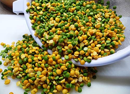 Organic Green Split Peas- Fiber & Protein rich, Raw, Non-GMO, Vegan Bulk-10LB