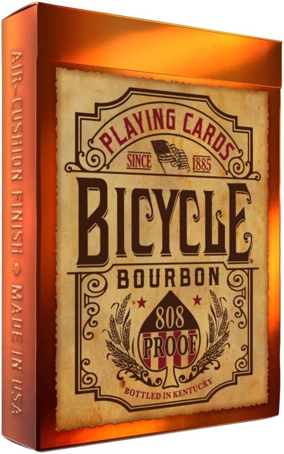 Bicycle Bourbon Playing Cards Brown'