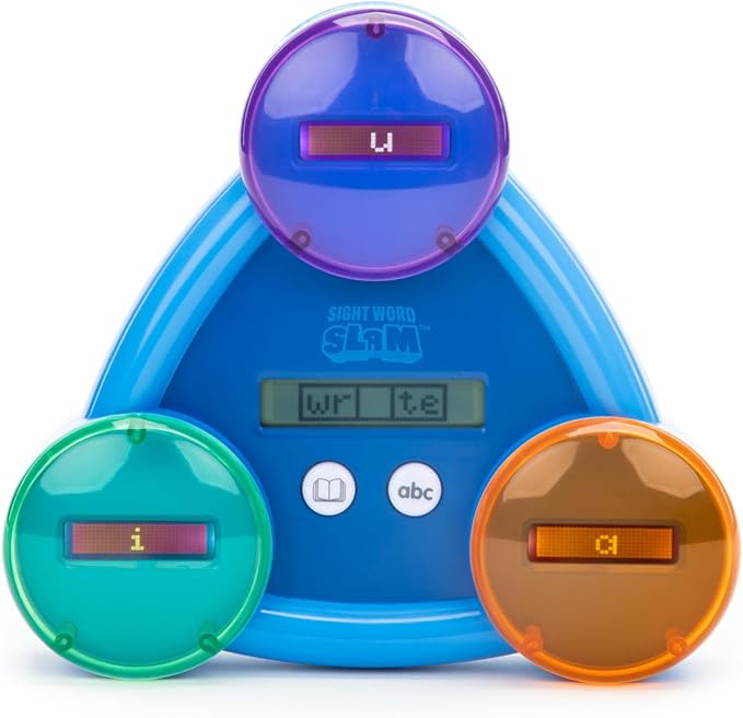 Educational Insights Sight Word Slam - Kindergarten Learning Activities, Electronic Sight Word Games, Flash Cards for Kids, Classroom Toys & Resources, Learn to Read CVC Words, Gifts for Kids Ages 5+