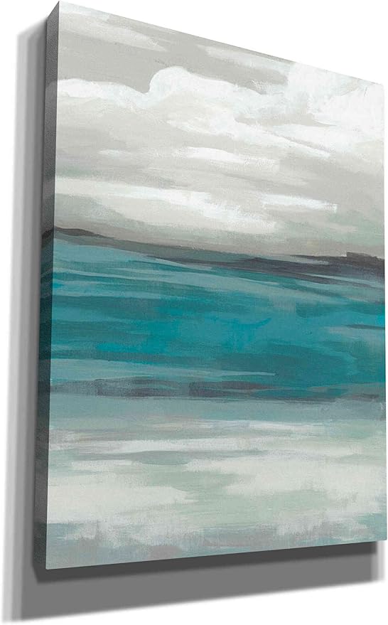 Epic Graffiti 'Storm Front I' by June Erica Canvas Wall Art, 40"x54"