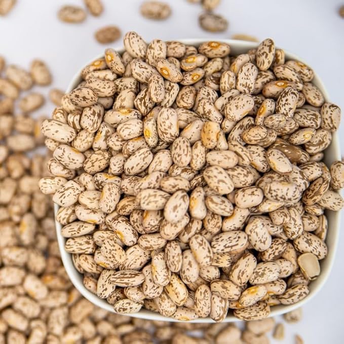 5 Lbs Pinto Beans Dry Bulk - 5lbs - Pinto Beans Bulk Grown in USA - Triple Cleaned Frijoles Pinto - Despensa Colombiana Dried Frijoles Pintos Ideal for Cooking