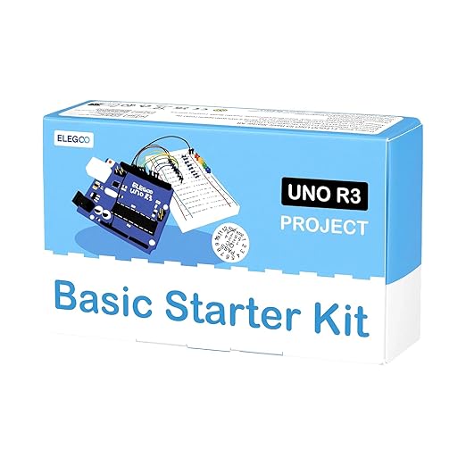 ELEGOO UNO Project Basic Starter Kit with Tutorial and UNO R3 Compatible with Arduino IDE