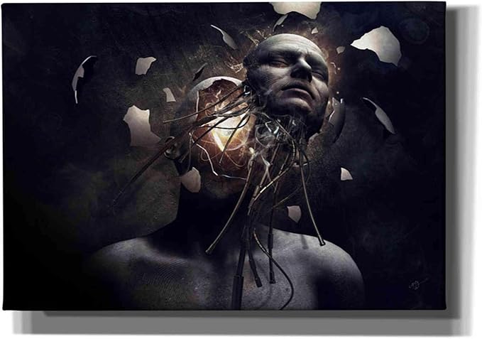 Epic Graffiti 'New Day' by Cameron Gray, Canvas Wall Art, 26"x18"