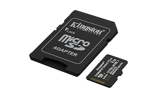 Kingston 1TB Canvas Select Plus microSD Card | Up to 150MB/s | Class 10, UHS-I, U1, V30, A1 | SDCS3/1TB
