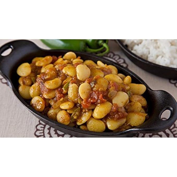 Camellia Brand Dried Baby Lima Beans ??Premium Small White Butter Beans for Southern Cooking, Succotash, Soups, Stews, and Healthy Vegetarian Meals ??Non-GMO, Gluten-Free, High Protein 1 Pound (Pack of 2)
