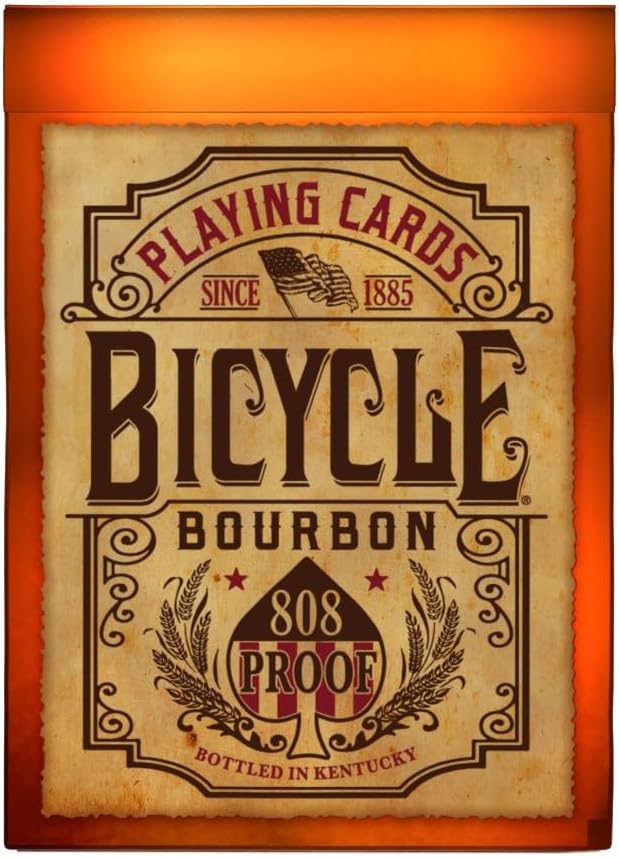 Bicycle Bourbon Playing Cards Brown'