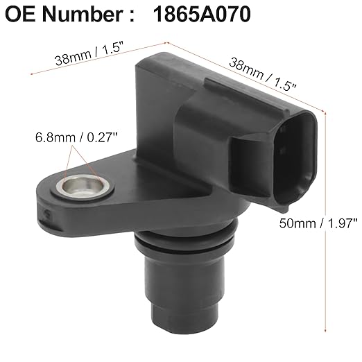 X AUTOHAUX 1865A070 Car Engine Camshaft Position Sensor for Mercedes-Benz for Smart Fortwo 2011-2015
