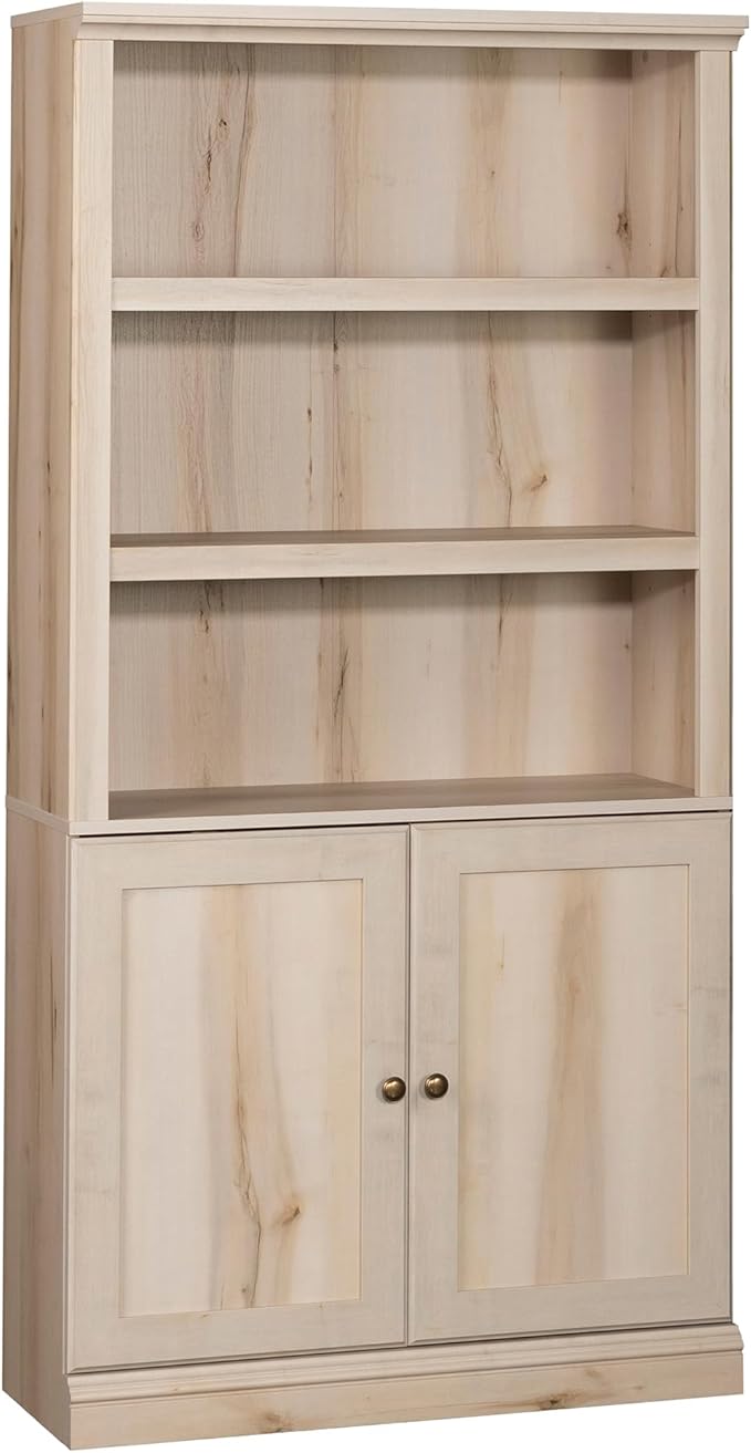 Sauder Miscellaneous Storage Library, Pacific Maple Finish