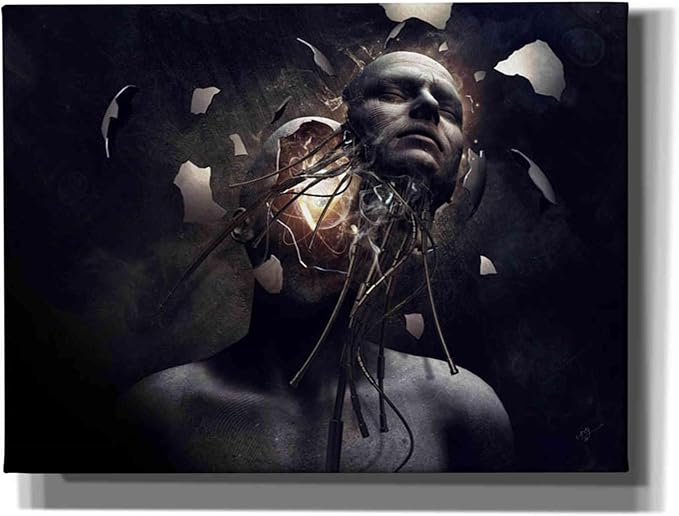 Epic Graffiti 'New Day' by Cameron Gray, Canvas Wall Art, 16"x12"