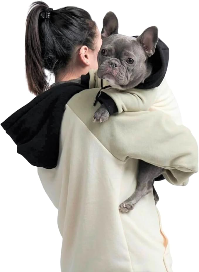Spark Paws Human Hoodie - Premium Quality, Buttery Soft, Superior Comfort and Fit, Calming Fleece Interior, Suitable for All Styles - Olive Cream - S