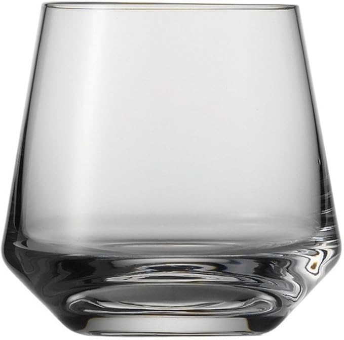 ZWIESEL GLAS Pure 10 oz. Whisky Glass (Set of 6), Small Old Fashioned Cocktail Gasses for Whiskey, Dishwasher-Safe Tritan Crystal Glasses, Made in Germany