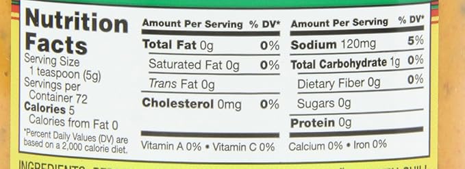 Beaver Jalapeno Mustard, 13 Ounce Squeeze Bottle (Pack of 6)