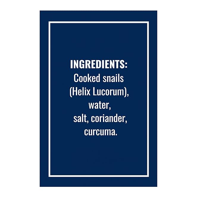 Helix Escargots | 7oz - 3 Pack | By Saveurs de la Terre | Imported from France (XL, 3 Pack) | Snails |
