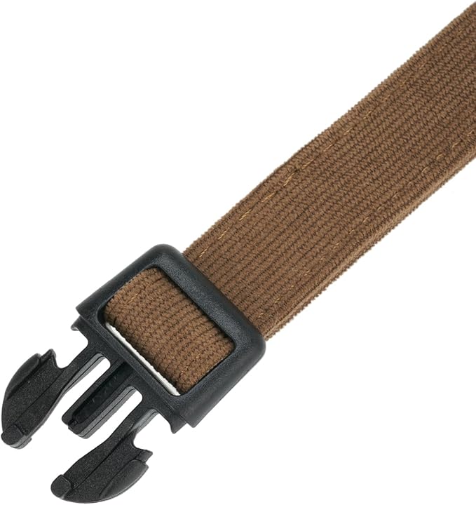 Soft Corduroy Fibric Dog Collar, Quick Side Release Buckle, for Small Dogs.(Brown,Small:10-15")