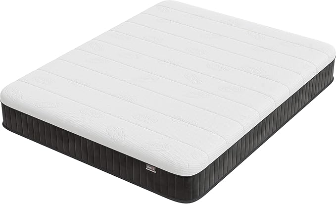 Firm Queen Mattress, 12 Inch Memory Foam Firm Queen Mattress Size with Hybrid Queen Bed Mattress in a Box Pressure Relief &Queen Size Mattress