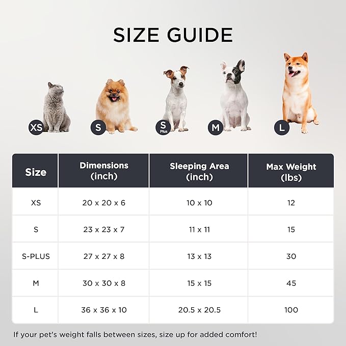 Bedsure Donut Large Dog Bed - Washable Faux Fur with Corduroy Fleece & Anti Slip Bottom, Round Pet Bed with Removable Cover, Warm Grey, 36x36x8 inches
