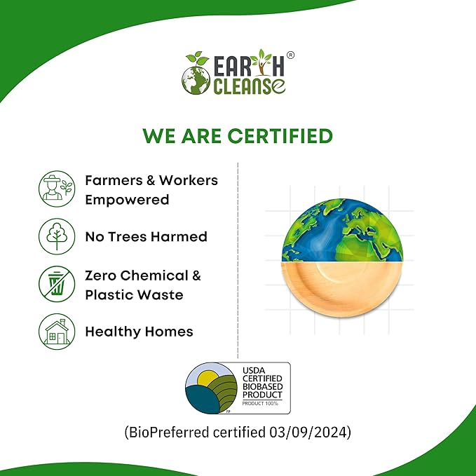 Compostable Palm Leaf Plates 9 Inch Square (200 Pack) | Disposable Biodegradable Plates Like Bamboo & Wooden | Microwave & Oven Safe | Eco-Friendly