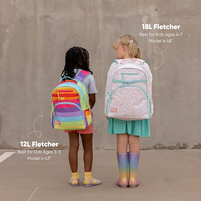 Simple Modern Medium Disney Toddler Backpack for School Girls and Boys | Kindergarten Elementary Kids Backpack | Fletcher Collection | Kids - 15" tall | Cars Lightning Speed