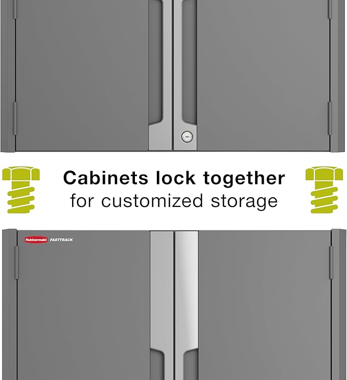Rubbermaid FastTrack Single Open Cabinet, Garage Storage Systems, Garage Organization