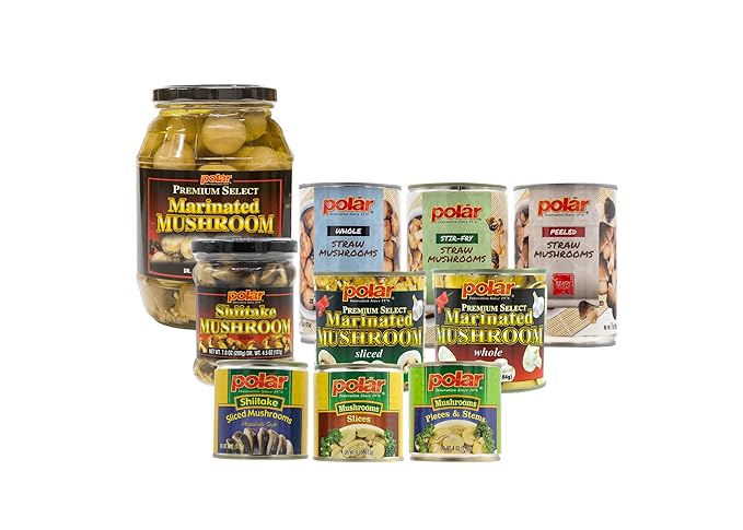 MW Polar Mushrooms, Pieces & Stems, 4 oz (Pack of 1), Great for Grilled, Sauteed, Soup, Chowder, Salad, Pizza, Pasta, Breakfast Omelets
