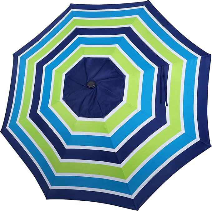 Blissun 9ft Patio Umbrella Replacement Canopy, Market Umbrella Top, Outdoor Table Umbrella Canopy for 8 Ribs, Canopy Only