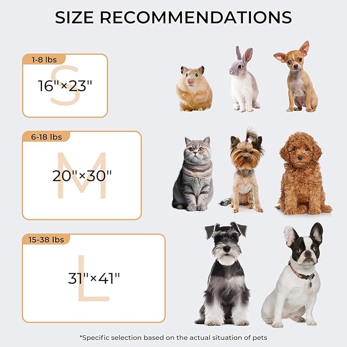 Luciphia 1 Pack 3 Blankets Fluffy Premium Fleece Pet Blanket Flannel Paw Printed Throw for Dog Cat(Large 41x31'', Grey)