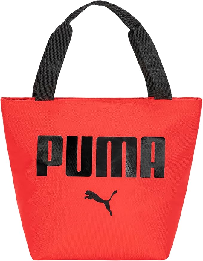 PUMA Unisex Kid's Adventure Lunch Tote, High Risk Red, Small