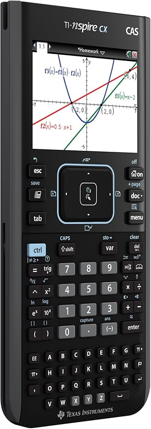 Texas Instruments Nspire CX CAS Graphing Calculator