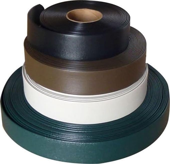 20' ft x2 Inch Wide Vinyl Strapping Replacement Straps Vinyl Straps for Patio Chairs Repair for Outdoor Lawn Furniture Matte Finish (White) + 20 Rivets