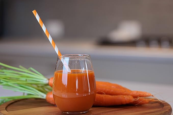 Pomona Organic Carrot Juice, Cold Pressed USDA Organic Juices, 100% Carrots, No Added Sugar, Not From Concentrate, Vegan, Kosher, Non GMO, Pasteurized, 8.4 Ounce (Pack of 12)