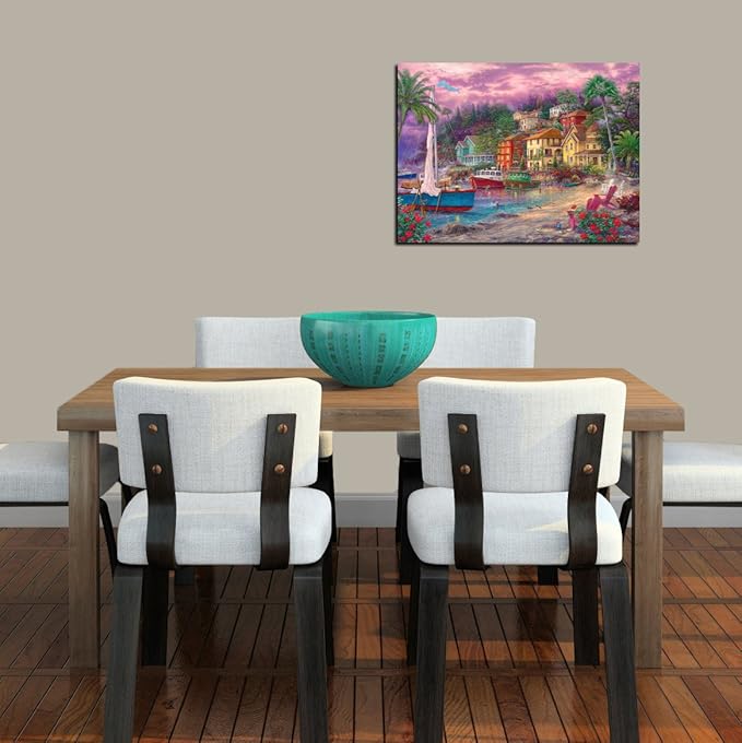 Cortesi Home 'On Golden Shores' by Chuck Pinson, Canvas Wall Art, 26" x 34"