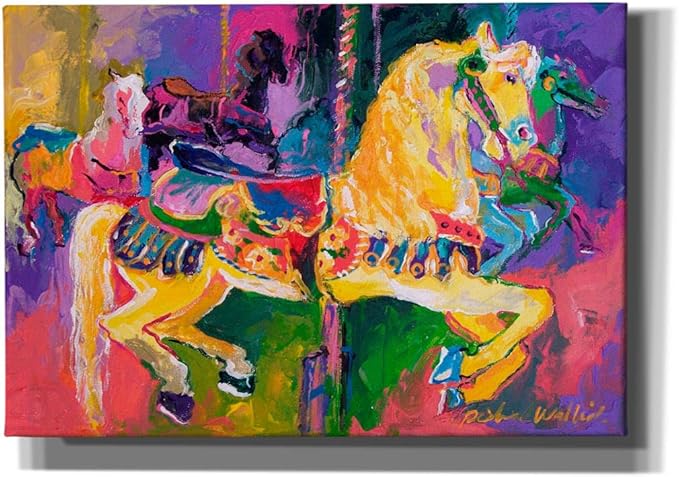 Epic Graffiti 'Artcar 2' by Richard Wallich, Canvas Wall Art, 26"x18"