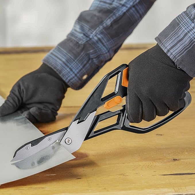 FISKARS PowerArc Easy Action Aluminum Tin Snips (13 Inch)