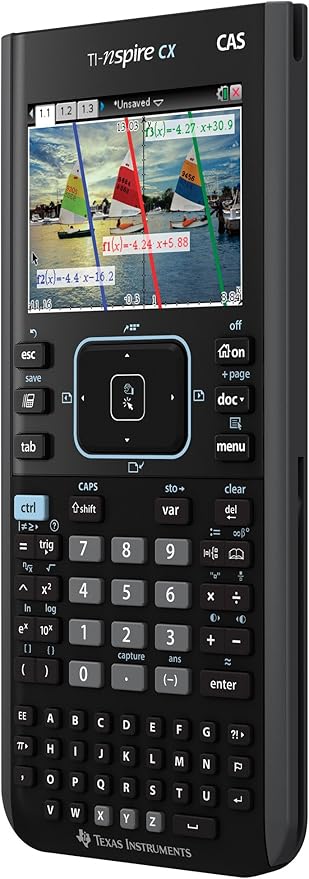 Texas Instruments Nspire CX CAS Graphing Calculator (Renewed)