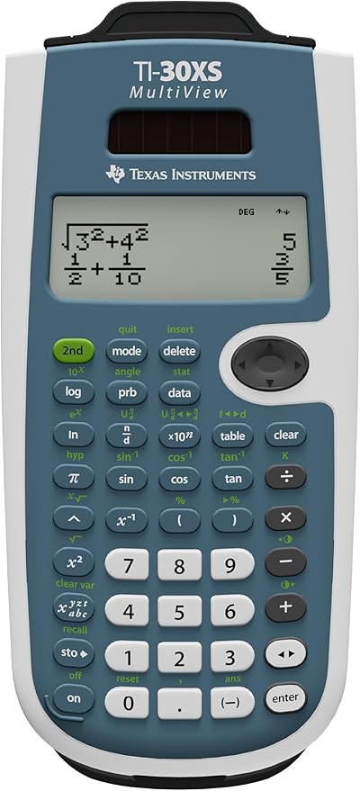 Texas Instruments TI-30XS MultiView Scientific Calculator