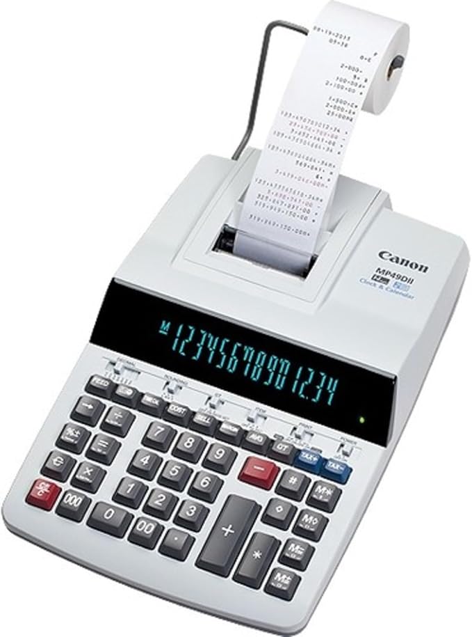 Canon Office Products MP49DII Desktop Printing Calculator
