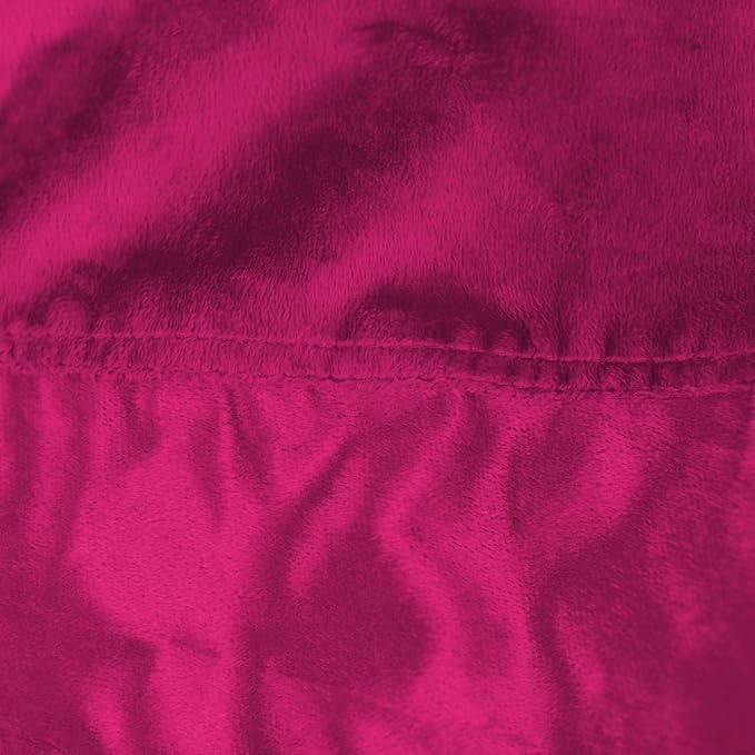 Sofa Sack Bean Bag Lounger - Plush Bean Bag Sofas with Super Soft Microsuede Cover - XL Memory Foam Stuffed Lounger Chairs for Kids, Adults, Couples - Jumbo Bean Bag Chair Furniture 6 Feet - Magenta
