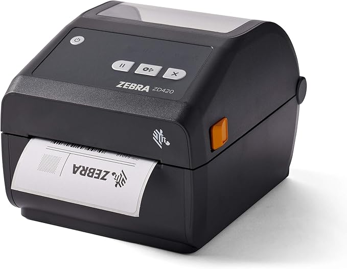 Zebra ZD420d Direct Thermal Desktop Printer 203 dpi Print Width 4 in USB ZD42042-D01000EZ (Renewed)