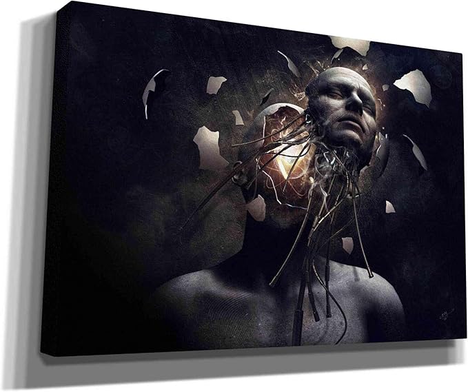 Epic Graffiti 'New Day' by Cameron Gray, Canvas Wall Art, 26"x18"