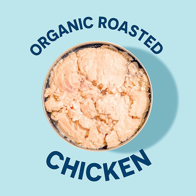 Wild Planet Organic Roasted Chicken Breast with Rib Meat, Skinless and Boneless, No Salt Added, 5 Ounce (Pack of 12)